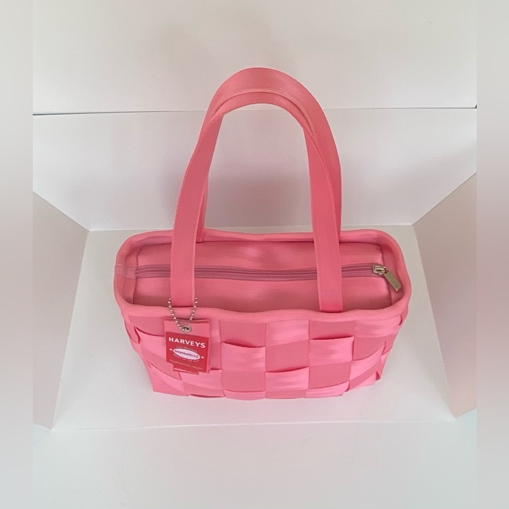 Vintage The Original Harvey’s Seatbelt Bag, Pink Seatbelt Shoulder Bag - Picture 6 of 10